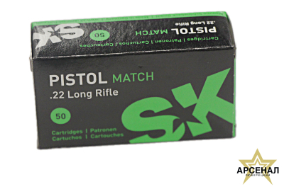 Патрон 22 LR (ELEY) MATCH PISTOL (SK)