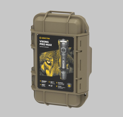 Фонарь Armytek Viking Pro Max Magnet USB Белый