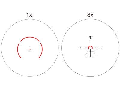 Прицел оптич. Vector Optics 30мм FFP Constantine 1-8Х24 RAR