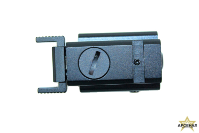 Лазер целеуказатель подствольный (зеленый) универсальные крепления, выносная кнопка 5 мВт