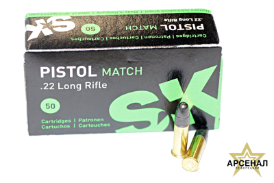 Патрон 22 LR (ELEY) MATCH PISTOL (SK)
