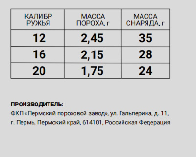 Порох "ППЗ-2" 500гр