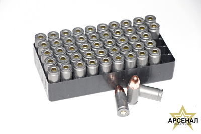 Патрон 9х19 Люгер нар. FMJ 95гр пуля 6,16г (Тула)