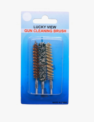 Набор ершиков BAIEX 7,62к (3шт. латунный, нейлоновый, хлопчатобумажный, пакет)