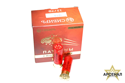 Патрон 12 /7,5 (Новосибирск)  СИБИРЬ Спорт PREMIUM (28гр)