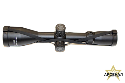 Прицел Konuspro LZ-30 2.5-10x50,30мм, 30-30 гравированная, подсв. кр/голуб. 1/4 МОА