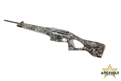 МР-161К .22LR КАМО камуфл, Криптек,бело-синий, soft touch