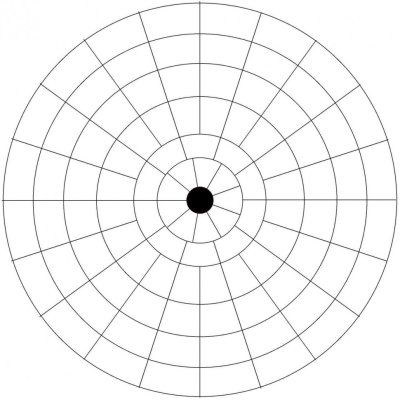 Мишень "Стодольная" по 100 штук для пристрелки дробовых ружей 