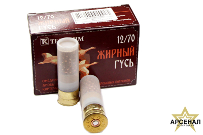 Патрон 12 /карт 6,5 Жирный Гусь 12/70 (Техкрим)