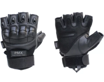 СХ Перчатки такт. PMX Tactical укор. чёрный L