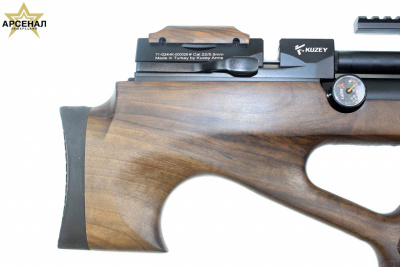 Пневматическая винтовка Kuzey K30 к.6,35мм орех бок взвед. Пневматическая винтовка Kuzey K30 к.6,35мм орех бок взвед.
