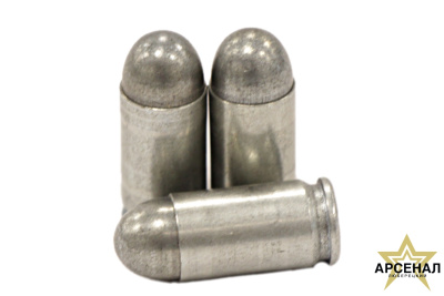 Патрон 9х18 Makarov FMJ Silver (Барнаул) 6,1гр.