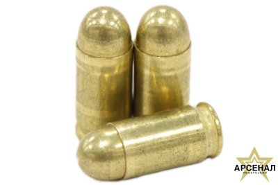 Патрон 9х18 Makarov FMJ Gold (Барнаул) 6,1гр.