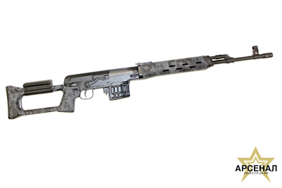 Тигр-01, кал. 7,62х54, камуфляж, КРИПТЕК черн, 530мм