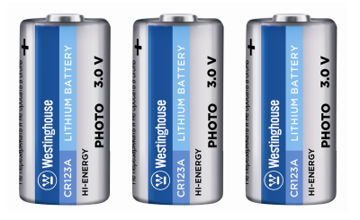 Батарейка 33 Westinghouse CR123A Батарейка 33 Westinghouse CR123A