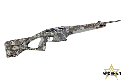 МР-161К .22LR КАМО камуфл, Криптек,бело-синий, soft touch