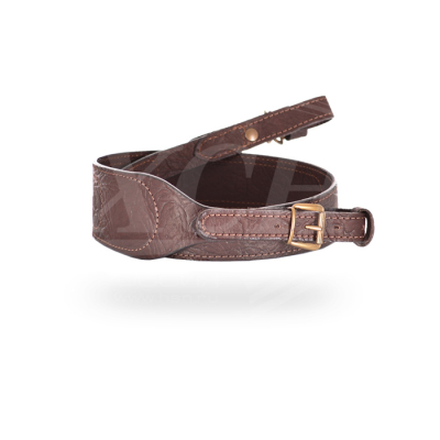 ХСН Ремень ружейный фигурный кожа/кожа