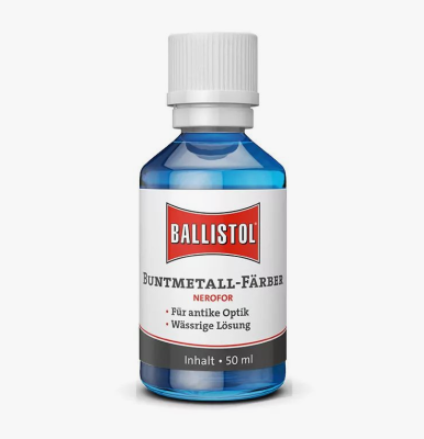 Средство д/воронения Ballistol Nerofor по меди, латуни, бронзе 50 мл