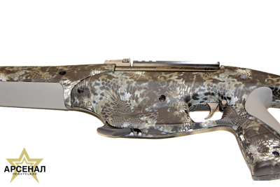 МР-161К .22LR КАМО камуфл, Криптек,бело-синий, soft touch